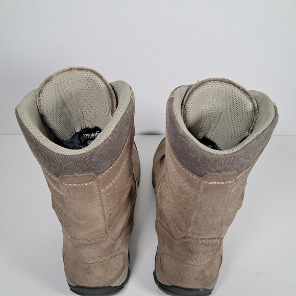 Cabelas by Meindl Boots Women US 10 Goretex Leather Tan Outdoor Insulated Pflege - Picture 7 of 15